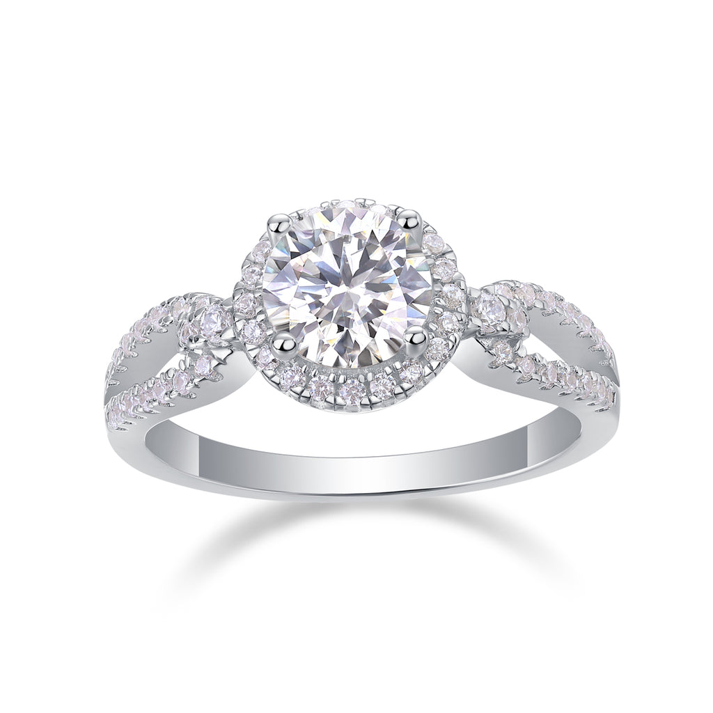 Wide One-Carat Band