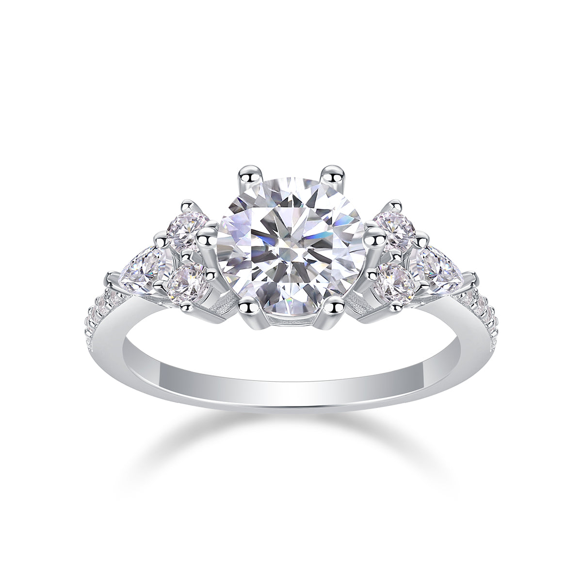 Two-Carat Round Ring