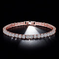 Rose Tennis Bracelet