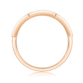 Half Pavé Slim Band