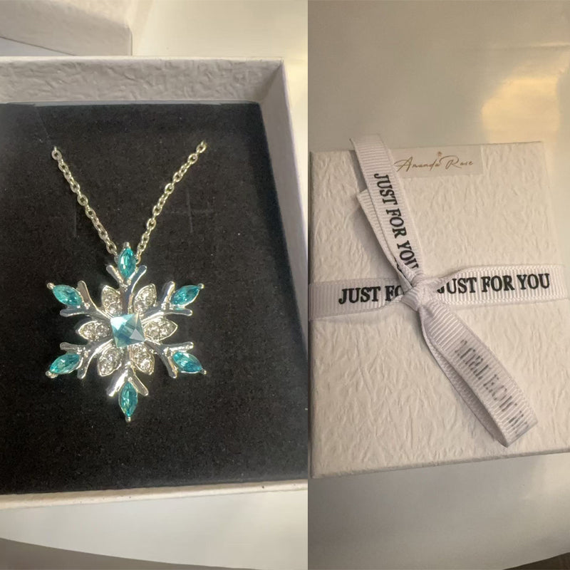 Snowflake Crystal Pendant