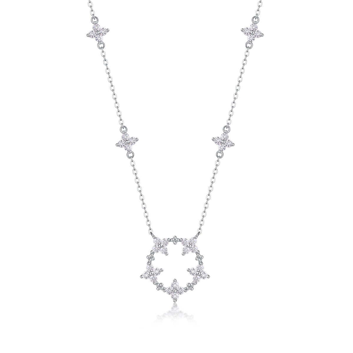 Iris Flower Pendant