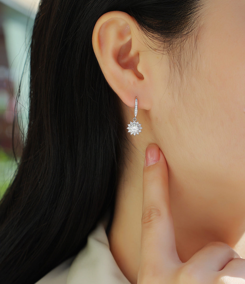 Starburst Drop Earrings