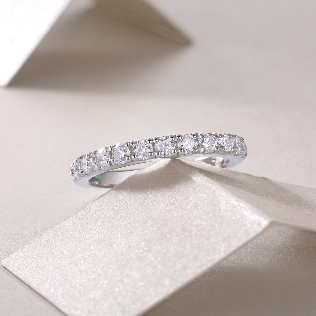Parallel Pavé Ring