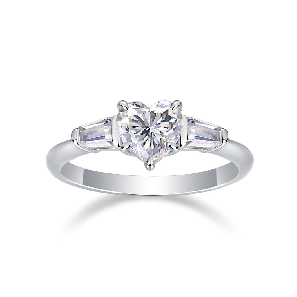 Heart-Cut Ring