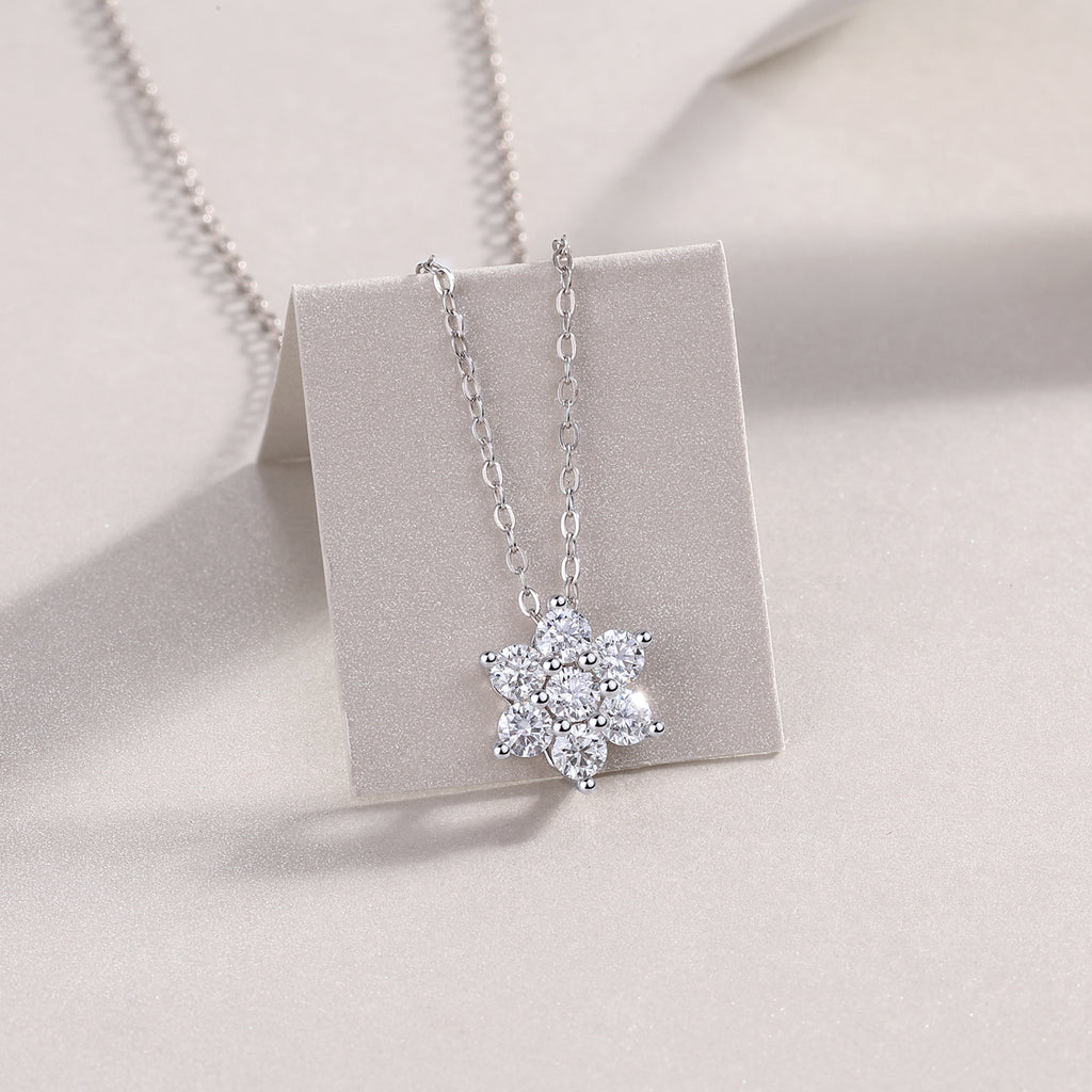 Fluttering Snowflake Pendant