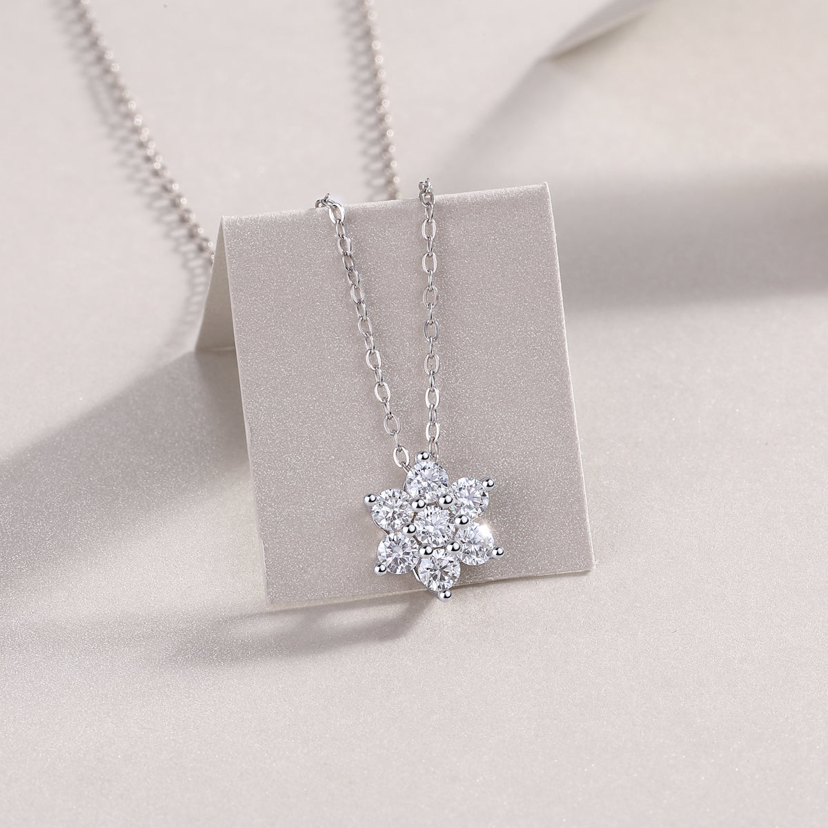 Fluttering Snowflake Pendant