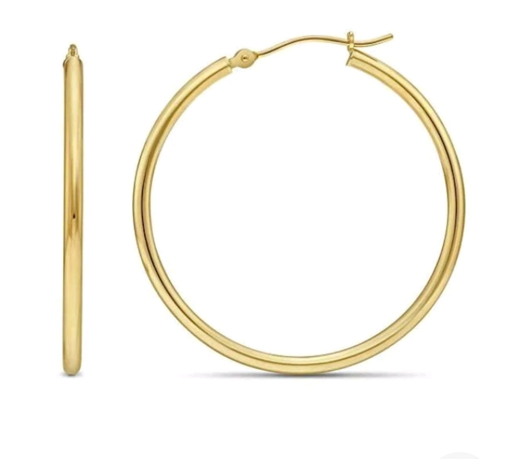 Polished Creole Hoops