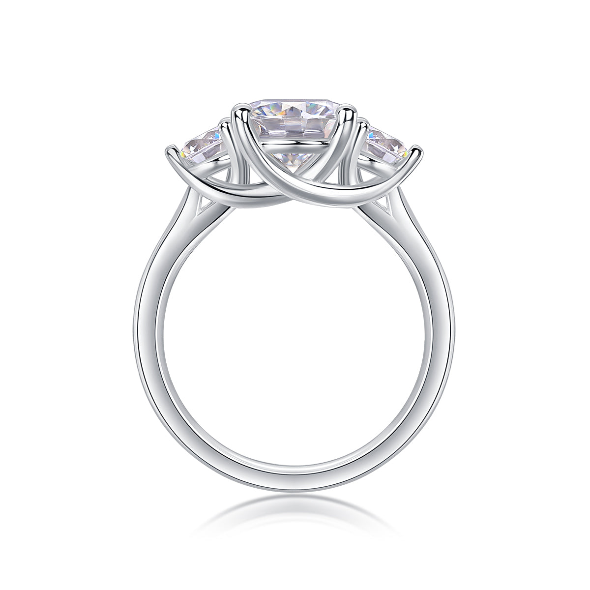 Three Worlds Solitaire Ring