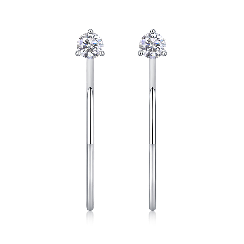 Open Arc Earrings