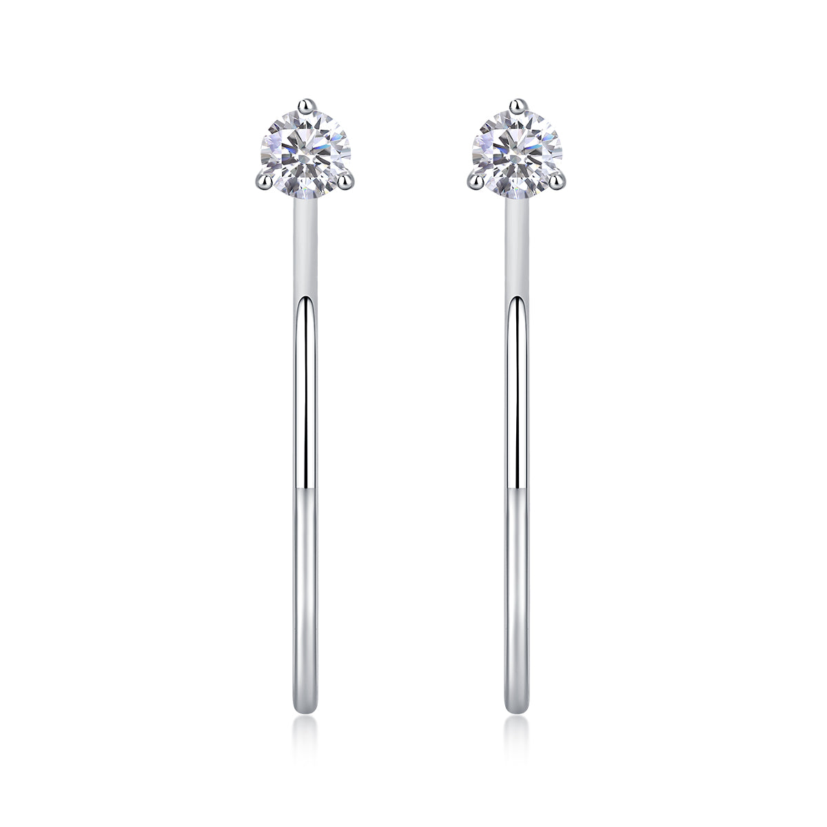 Open Arc Earrings