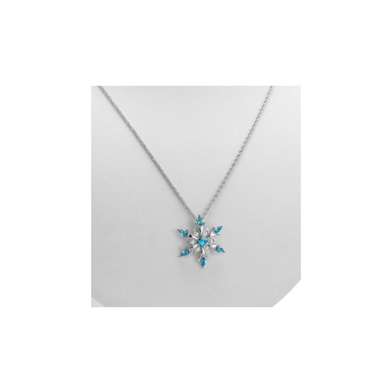 Snowflake Crystal Pendant