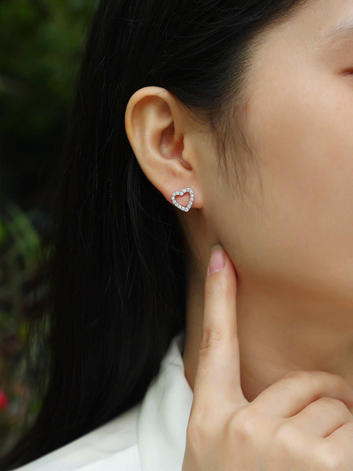 Open Heart Studs