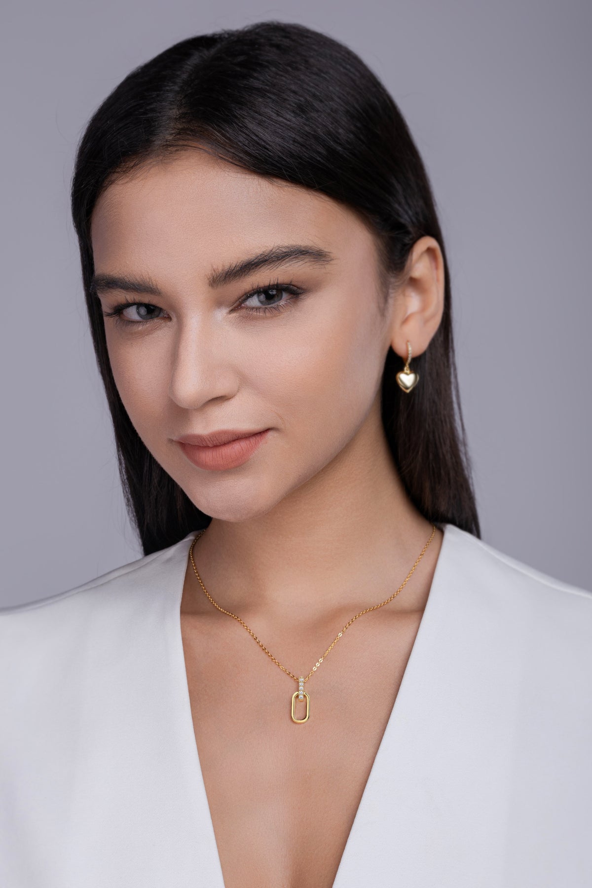 Pavé Link Pendant