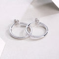 Ribbon Square Studs
