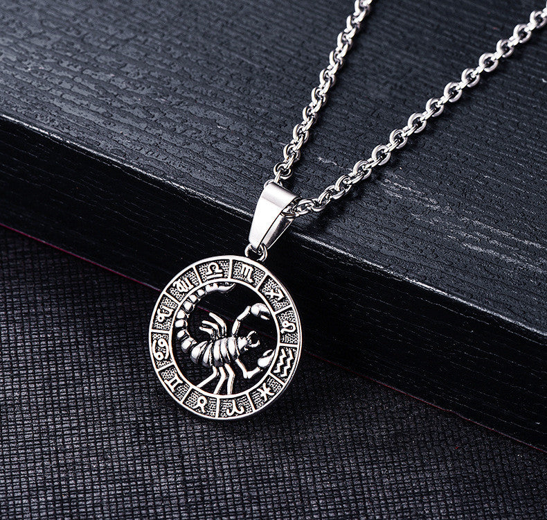 Zodiac Medallion Necklace