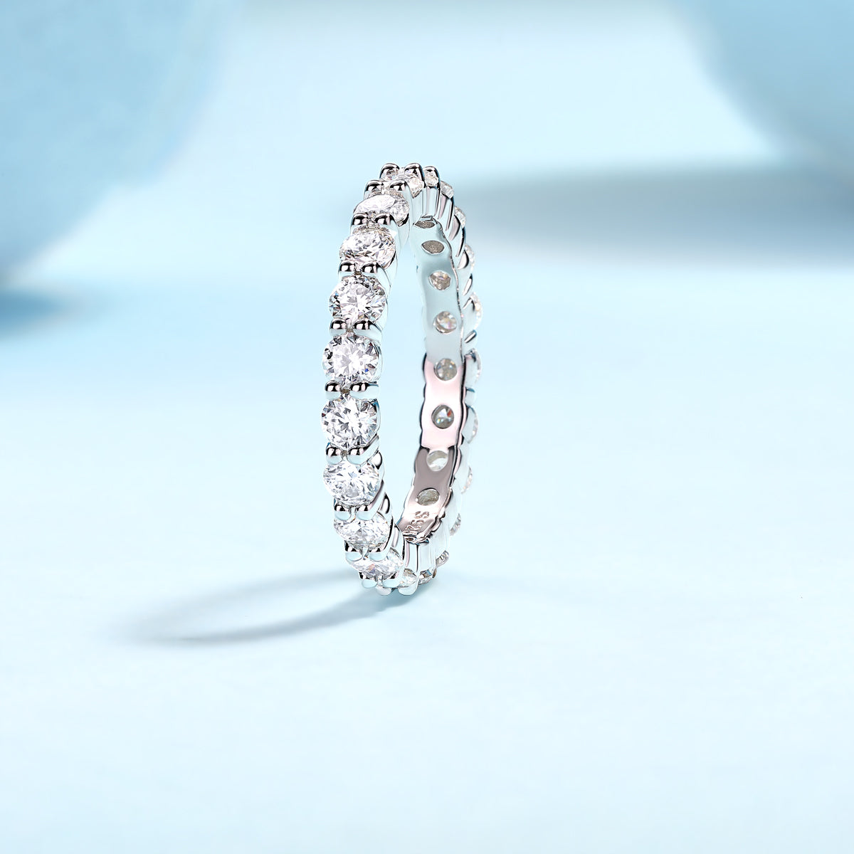 Eternity Band — Large Stones