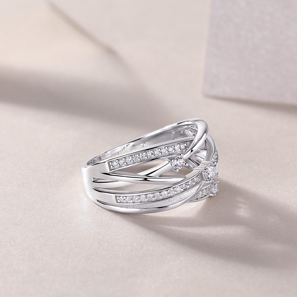 Star Pavé Ring