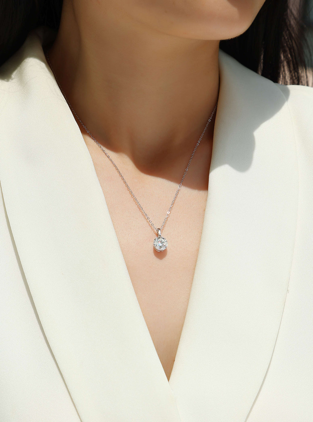 Star Solitaire Pendant