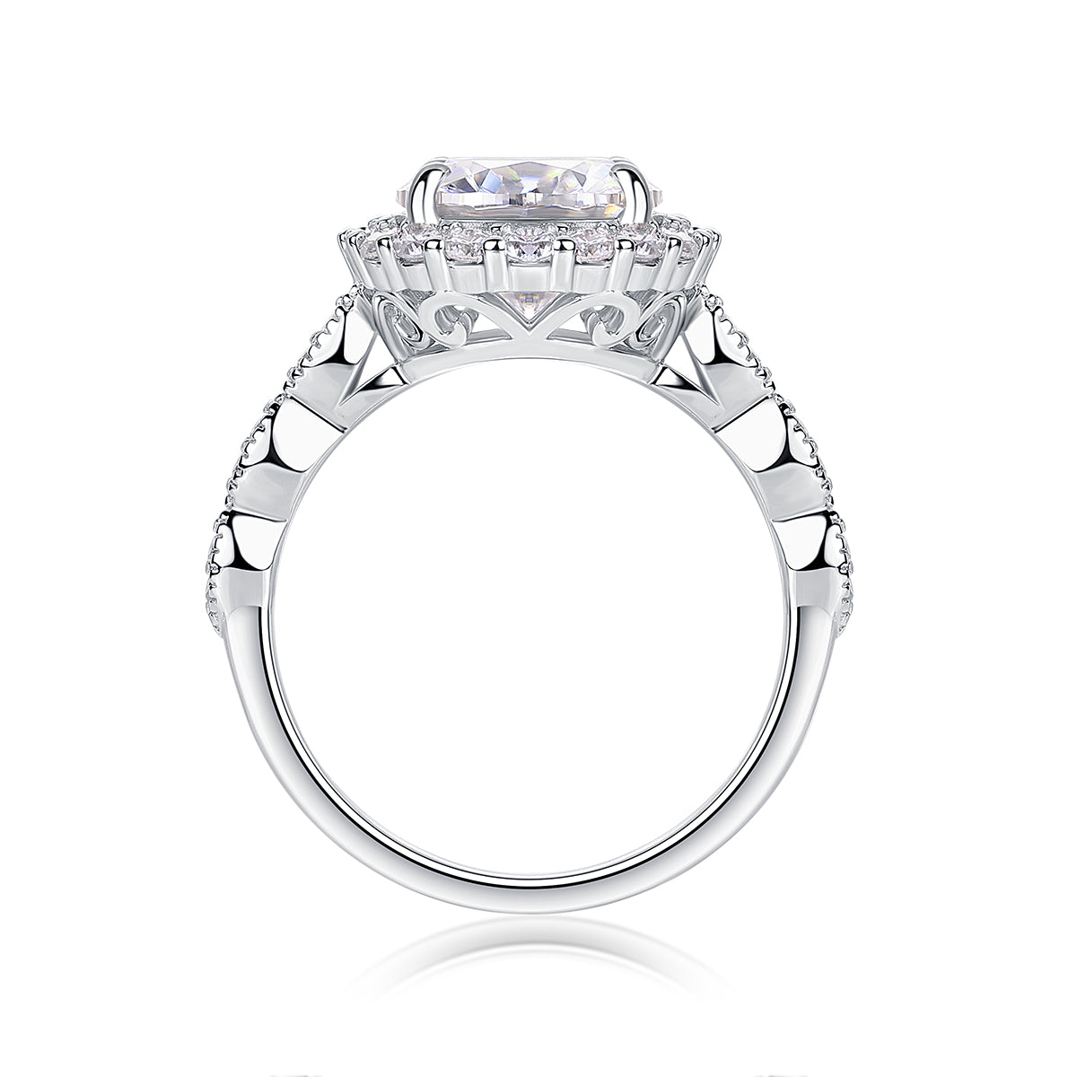 Starlight Solitaire Ring