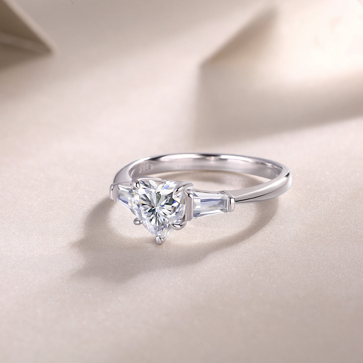 Heart-Cut Ring