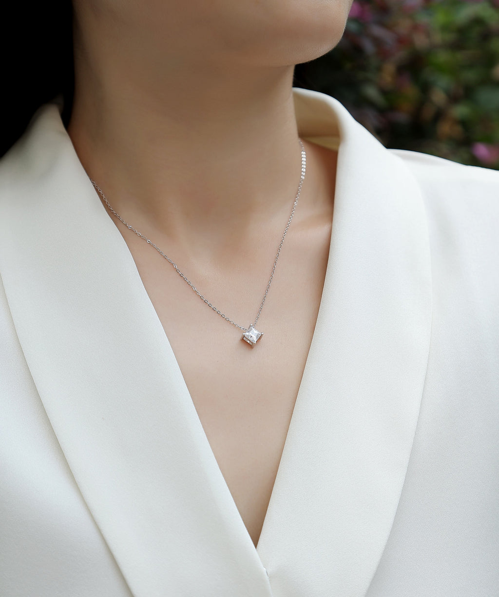 Stay Together Square Pendant