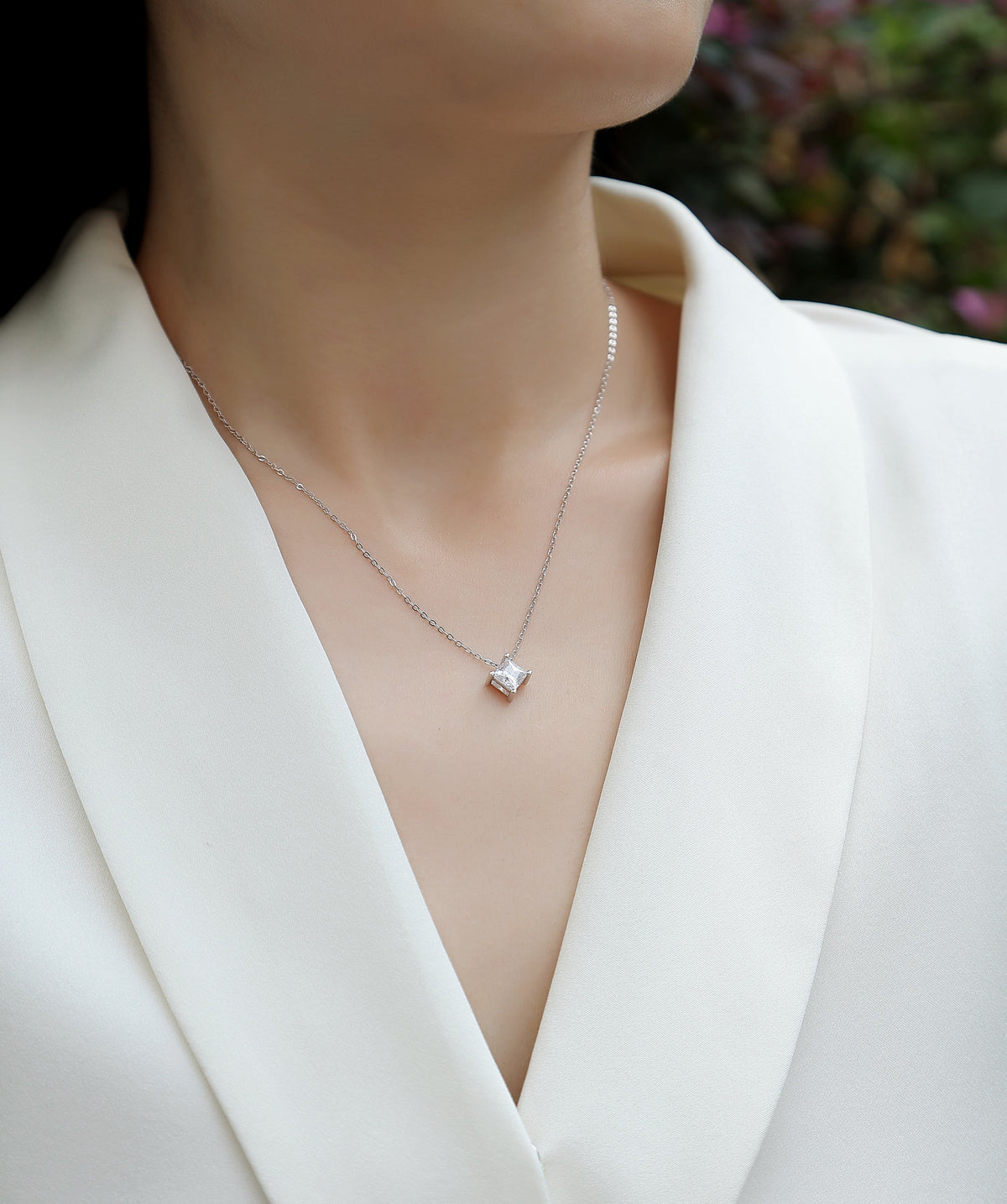 Stay Together Square Pendant