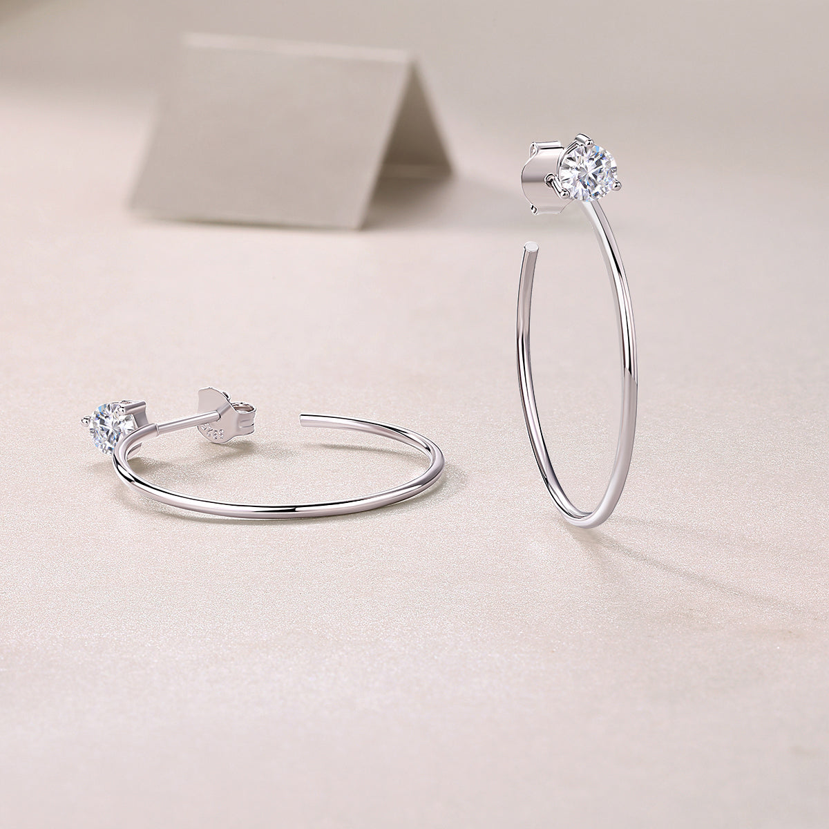 Open Arc Earrings
