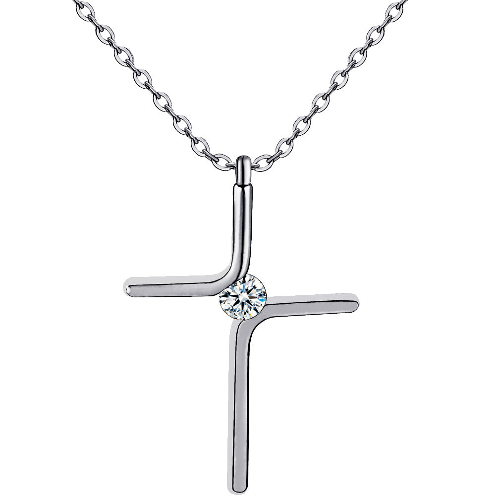 Slim Cross Pendant