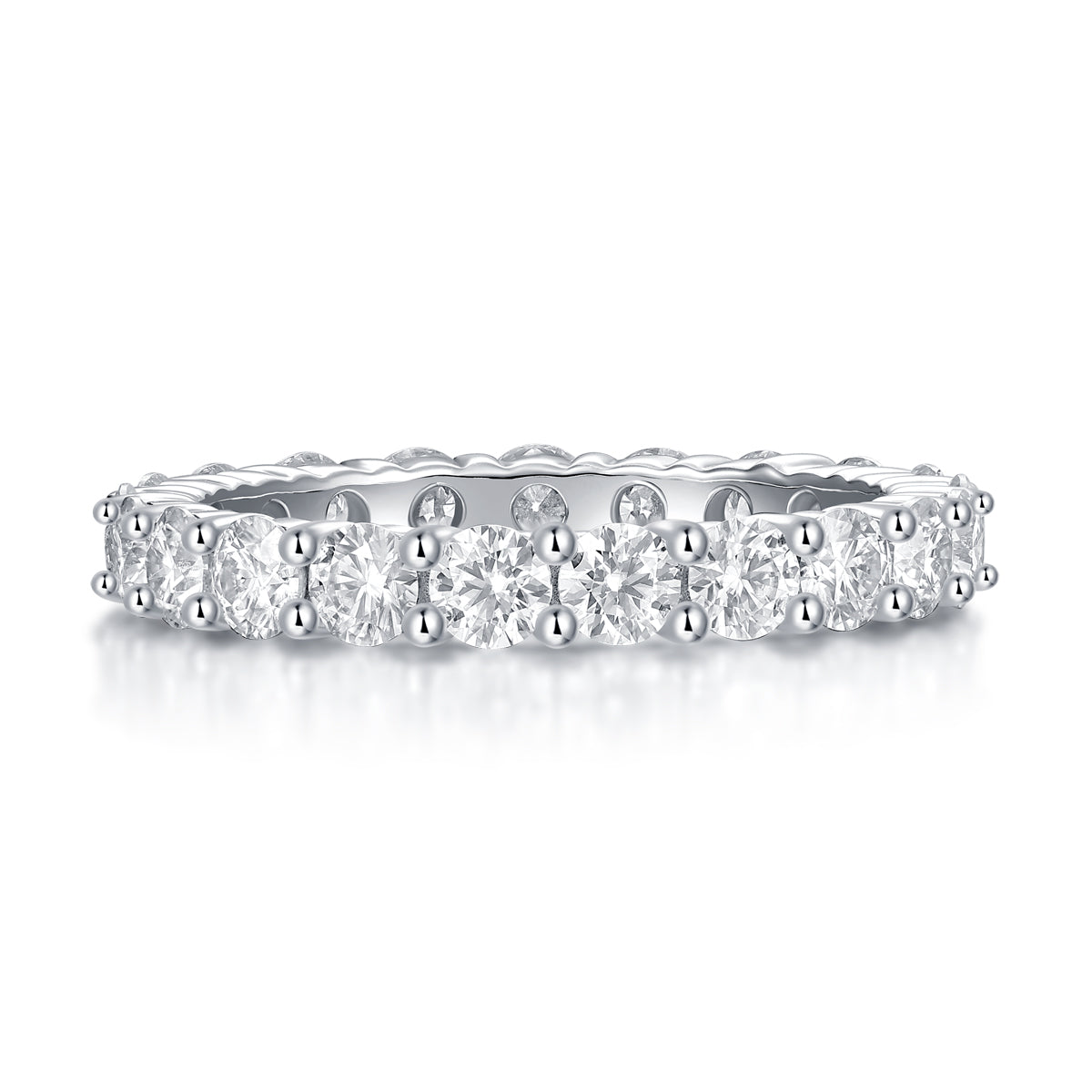 Eternity Band — Large Stones
