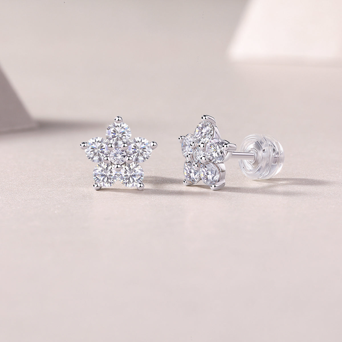 Paris Flower Studs