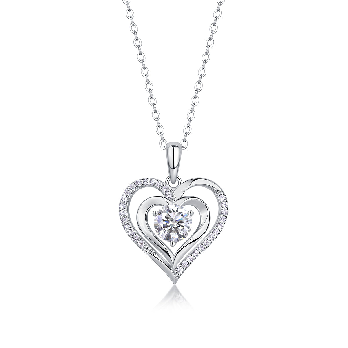 Double Heart Pendant