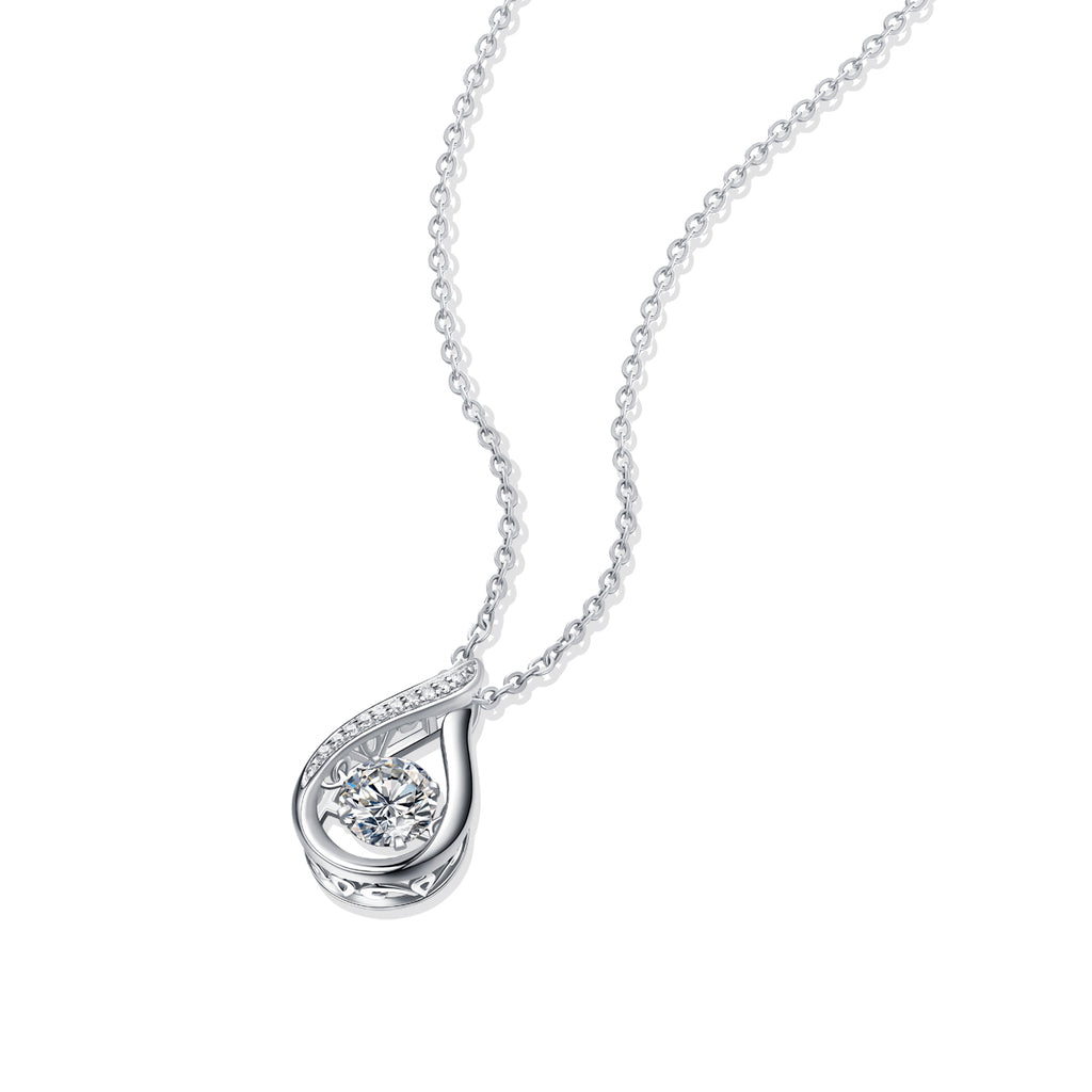 Dynamic Solitaire Pendant