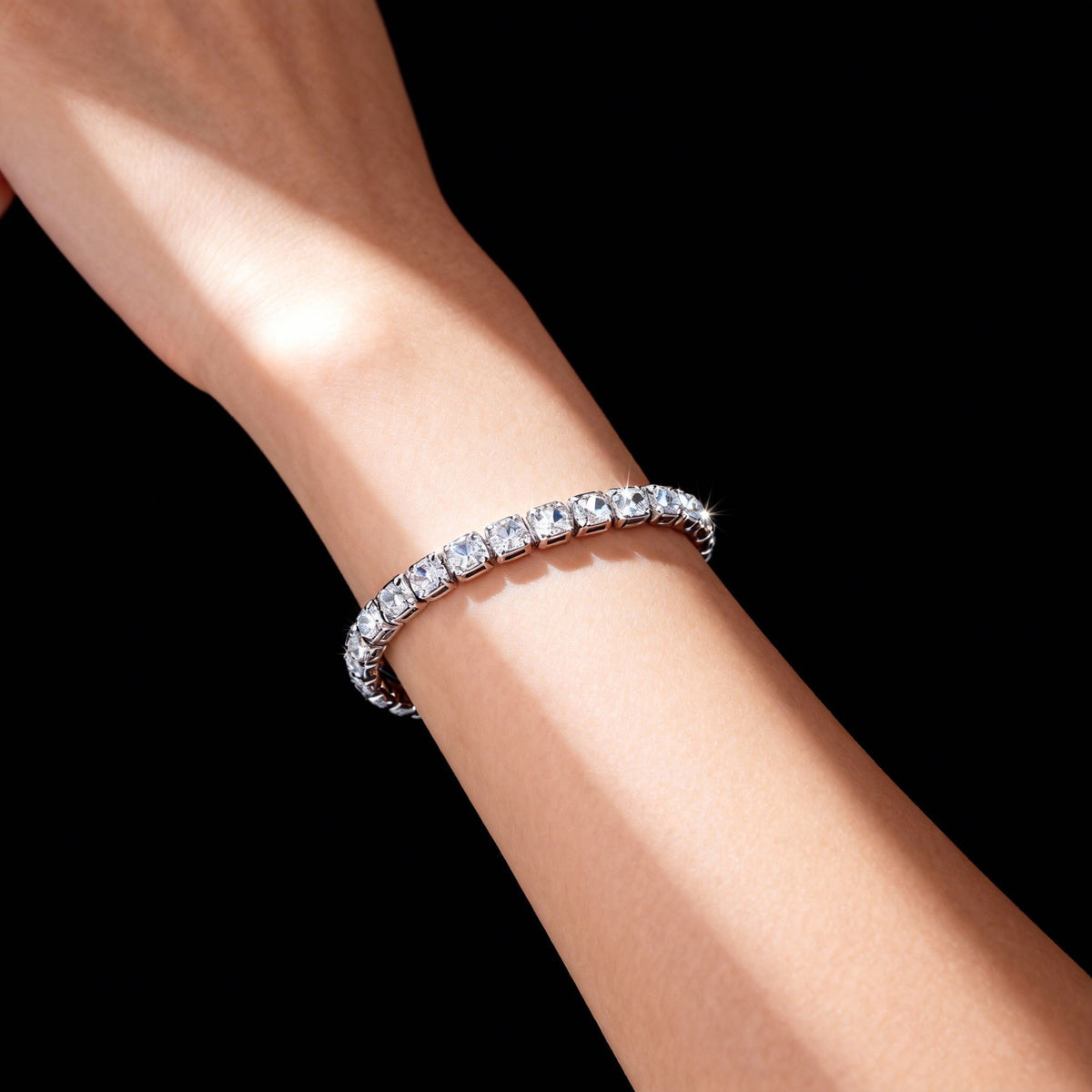 Rose Tennis Bracelet