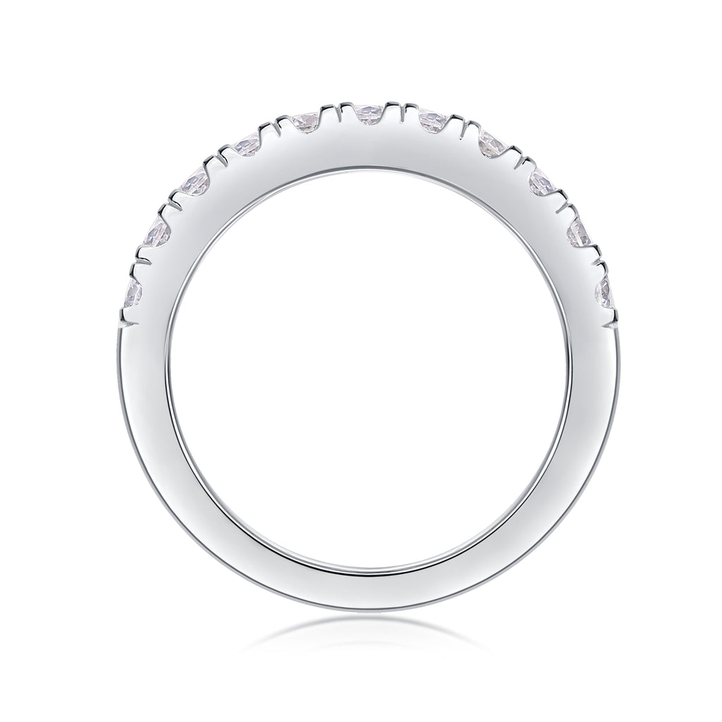 Parallel Pavé Ring