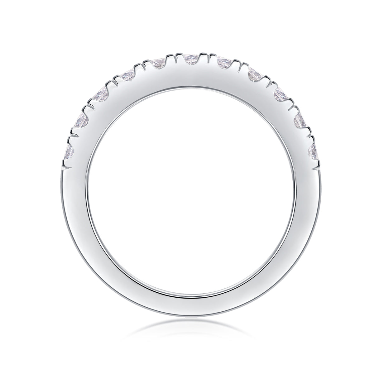 Parallel Pavé Ring