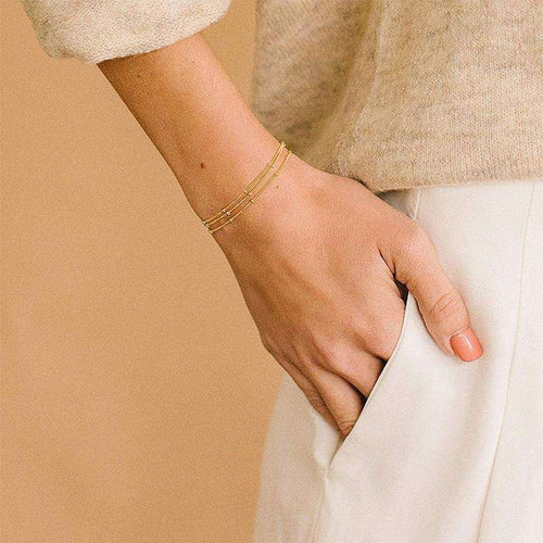 Dainty Gold-Filled Chain Bracelet
