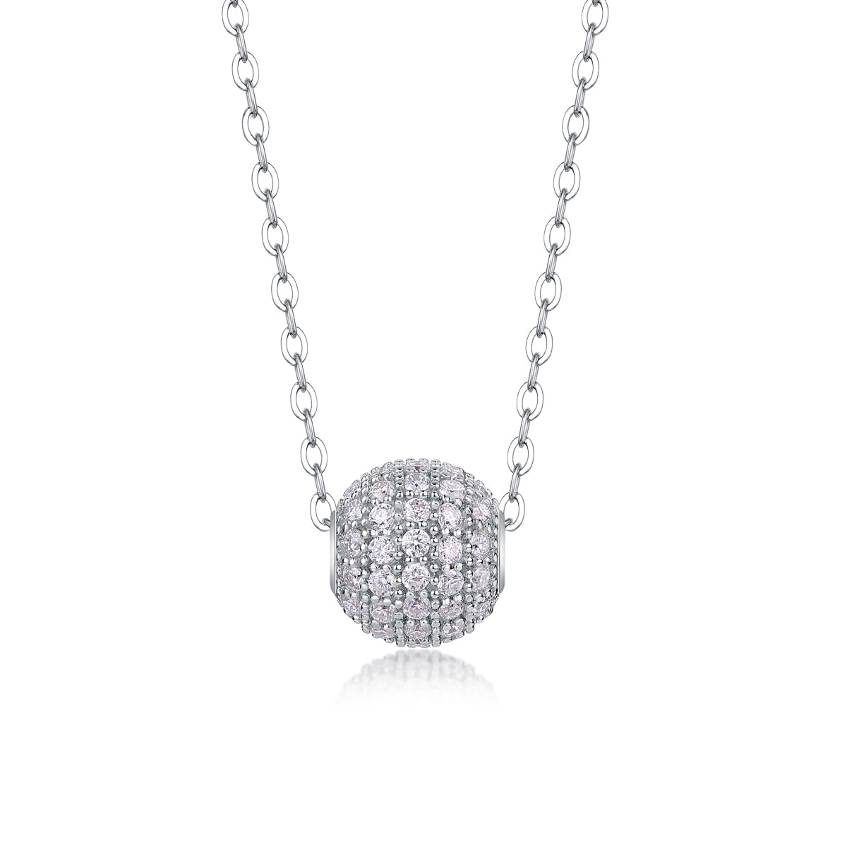 Pavé Sphere Necklace