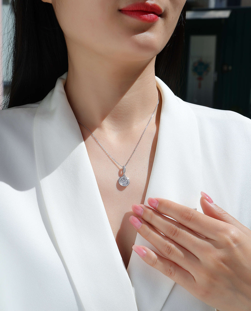 Interlocking Circles Necklace