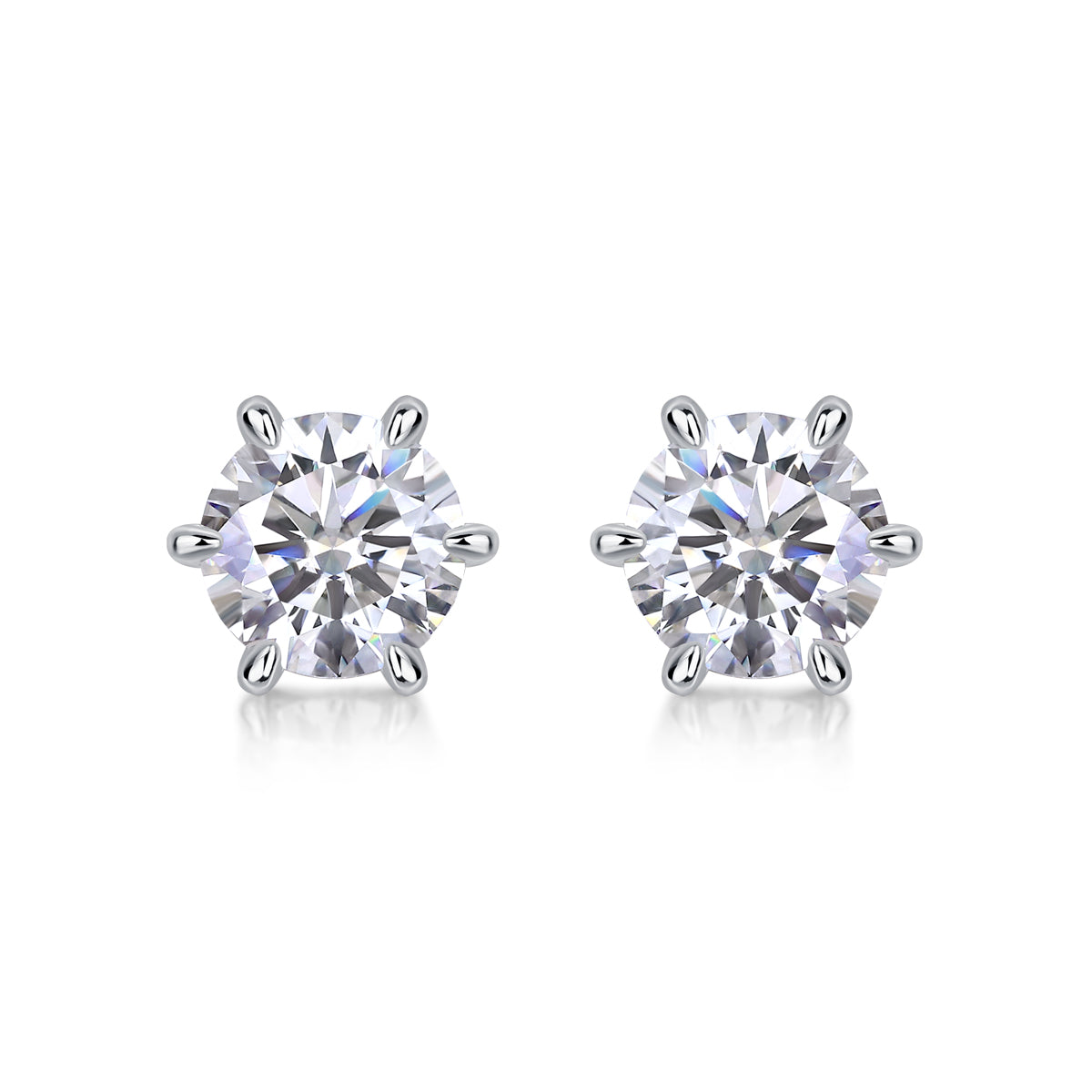 Six-Claw Solitaire Studs
