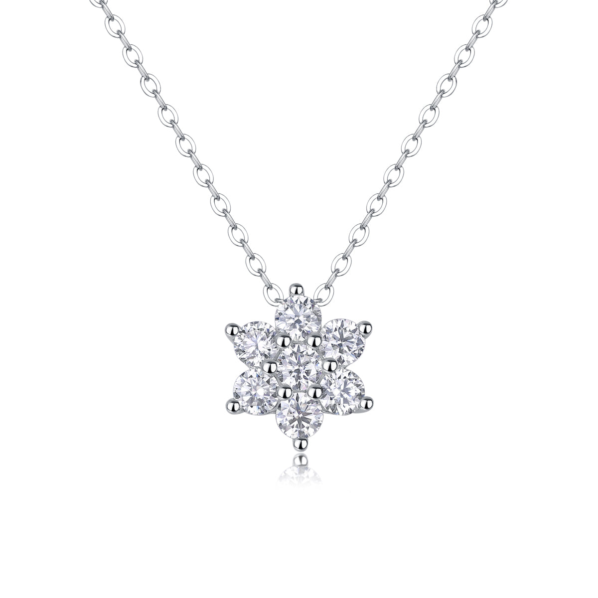 Fluttering Snowflake Pendant