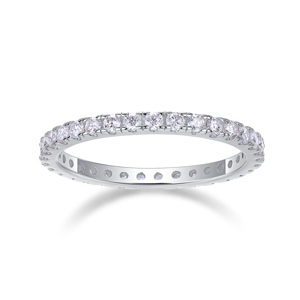 Single Row Pavé Ring