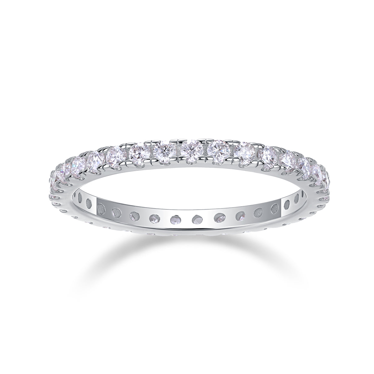 Single Row Pavé Ring