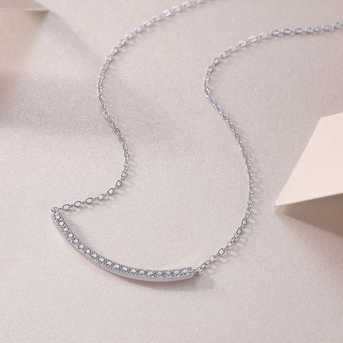 Wave Bar Necklace