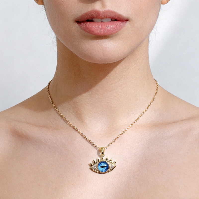 Evil Eye Hamsa Pendant