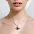 Evil Eye Hamsa Pendant