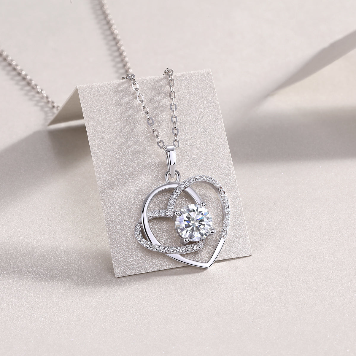 Twin Hearts Pendant