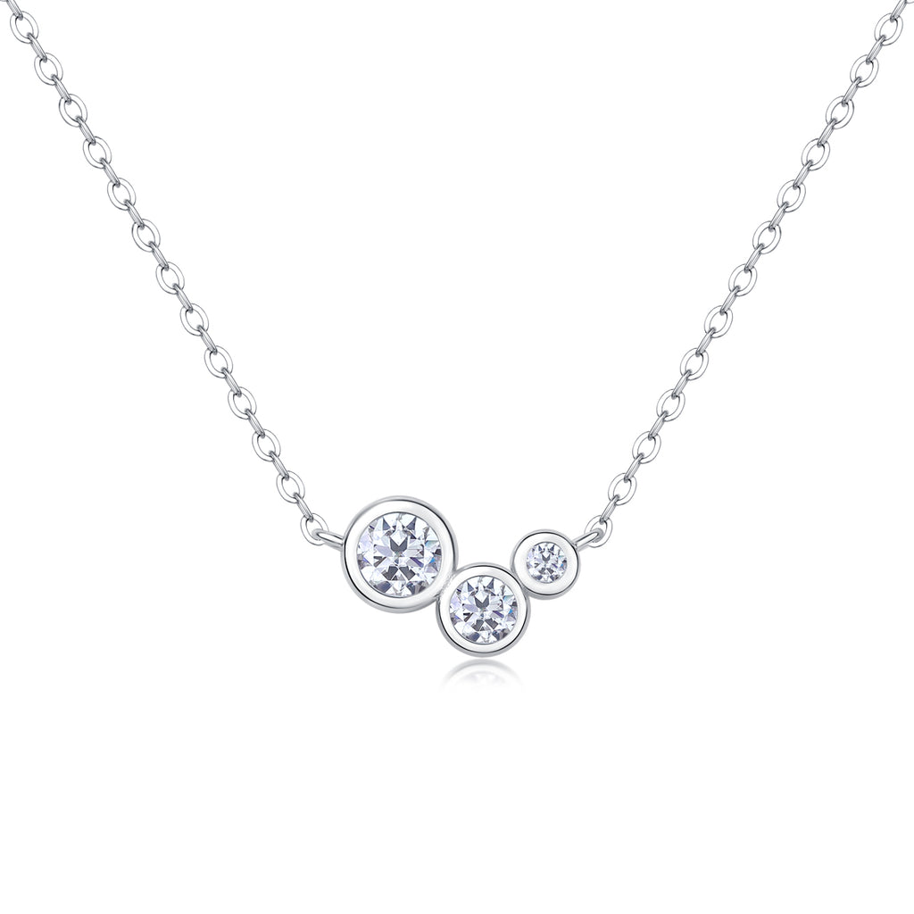 Two-Stone Station Necklace
