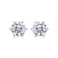 Round Solitaire Studs