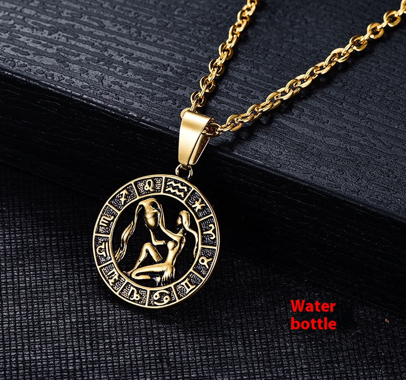 Zodiac Medallion Necklace